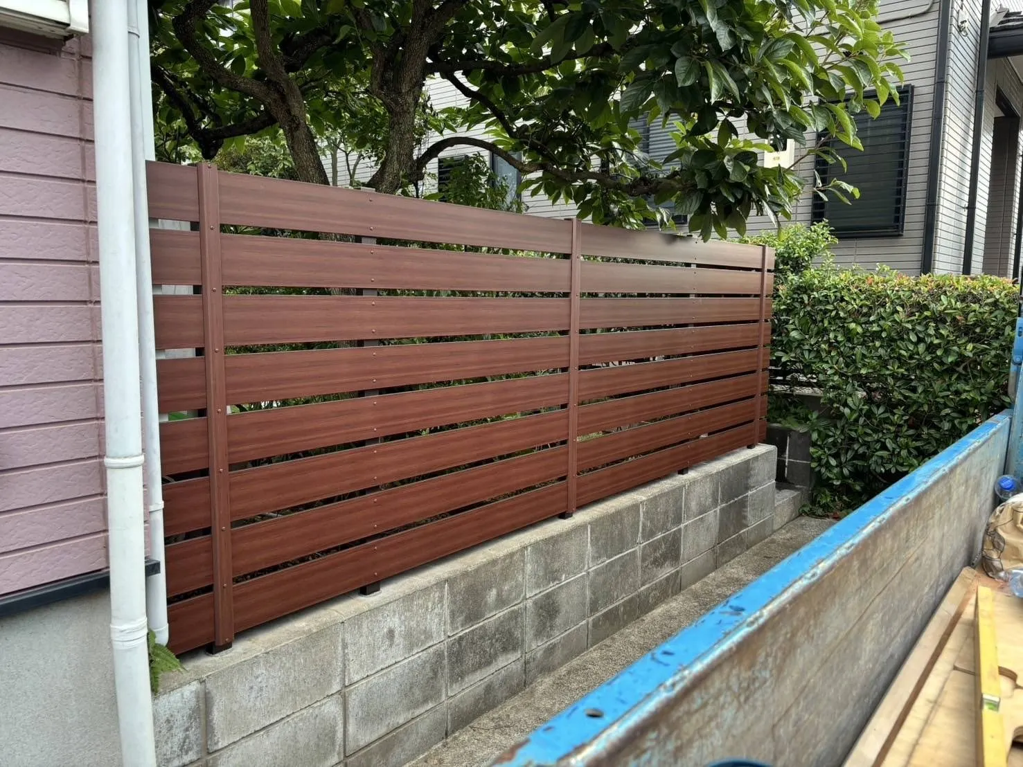 千葉市 U様邸 フェンス工事