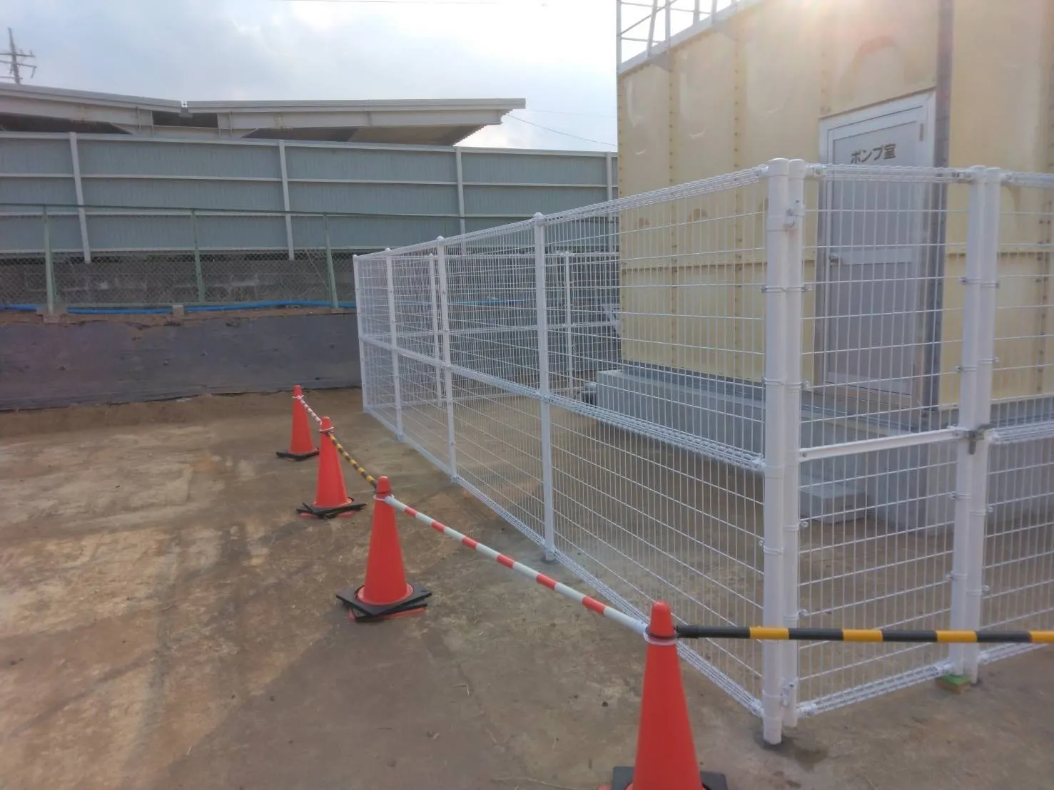 千葉市 P社様 フェンス工事